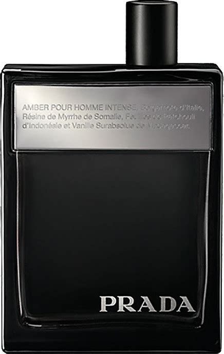 prada pour homme amber intense eau de parfum